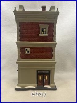 Dept 56 Christmas In The City Uptown Chess Club #6009754 NEW
