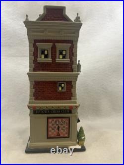 Dept 56 Christmas In The City Uptown Chess Club #6009754 NEW