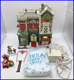 Dept 56 Christmas In The City VISITING SANTA AT FINESTROM'S #59243 In Box