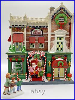 Dept 56 Christmas In The City VISITING SANTA AT FINESTROM'S #59243 In Box