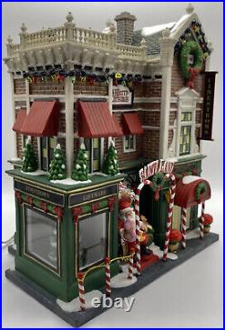 Dept 56 Christmas In The City VISITING SANTA AT FINESTROM'S #59243 In Box