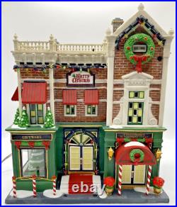 Dept 56 Christmas In The City VISITING SANTA AT FINESTROM'S #59243 In Box