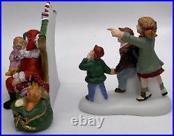 Dept 56 Christmas In The City VISITING SANTA AT FINESTROM'S #59243 In Box