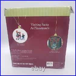 Dept 56 Christmas In The City VISITING SANTA AT FINESTROM'S #59243 Read Dept 56 Christmas In The City VISITING SANTA AT FINESTROM'S #59243 Read