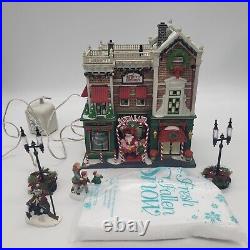 Dept 56 Christmas In The City VISITING SANTA AT FINESTROM'S #59243 Read Dept 56 Christmas In The City VISITING SANTA AT FINESTROM'S #59243 Read