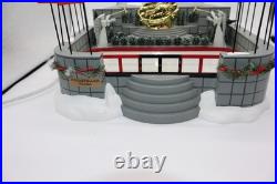 Dept 56 Christmas In The City Village Animated Rockefeller Plaza Skating Rink