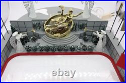 Dept 56 Christmas In The City Village Animated Rockefeller Plaza Skating Rink