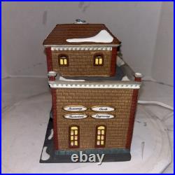 Dept 56 Christmas In The City Village Riverside Row Shops Nib
