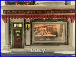 Dept 56 Christmas In The City Woolworths With Guess Your Weight 1 Cent Accessory