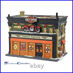 Dept 56 Christmas In the City 4042393 Ottos Harley Tavern Retired