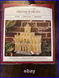 Dept 56 Christmas In the City City Hall #6011381 (displayed Only)