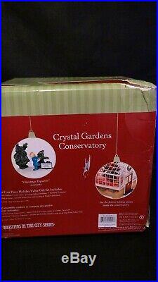 Dept 56 Christmas In the City Crystal Gardens Conservatory 59219 Retired