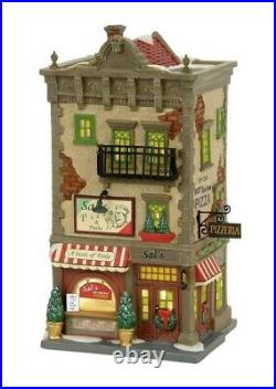 Dept 56 Christmas In the City Sal's Pizza & Pasta BRAND NEW