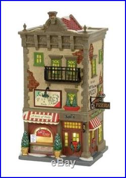 Dept 56 Christmas In the City Sal's Pizza & Pasta BRAND NEW 2017 Free Shipping