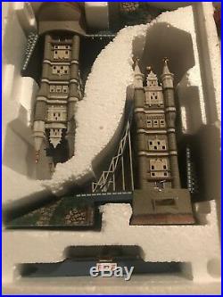 Dept 56 Christmas Village Tower Bridge Of London 58721 Historical Landmark