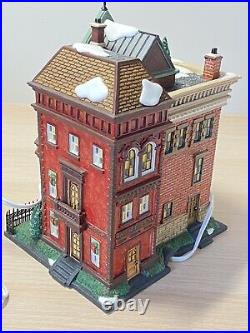 Dept 56 Christmas in City East Village Row Houses #59266 Retired Working