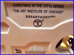 Dept 56 Christmas in City THE ART INSTITUTE OF CHICAGO #56.59222 In Box Lighted