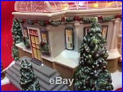 Dept 56 Christmas in The City Crystal Gardens Conservatory