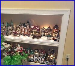 Dept. 56, Christmas in The City, Lot of 15 with Red Brick Fire Station 5536-0