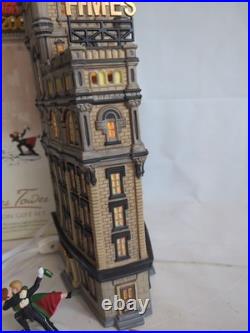 Dept 56 Christmas in The City The Times Tower 2000 55510 Complete Working
