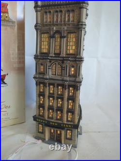 Dept 56 Christmas in The City The Times Tower 2000 55510 Complete Working