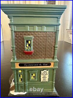 Dept. 56 Christmas in the City 2013 FULTON FISH HOUSE 4030345