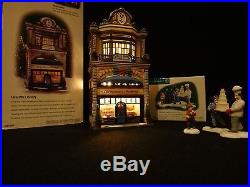 Dept 56 Christmas in the City (5 items) 5th Avenue Salon, Lafayette's Bakery, +