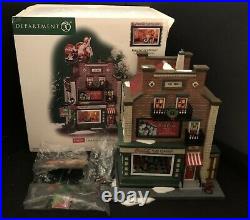 Dept. 56 Christmas in the City #59221 COCA-COLA SODA FOUNTAIN Original Box Mint