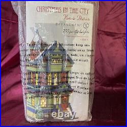 Dept 56 Christmas in the City, 755 Pacific Heights 4036494 SIGNED BY TOM BATES