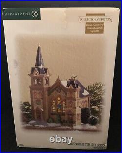 Dept. 56 Christmas in the City #799996 ST. MARY'S CHURCH Original Box READ