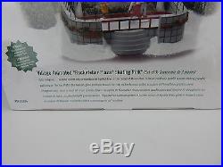 Dept 56 Christmas in the City Animated Rockefeller Plaza Skating Rink #52504 New