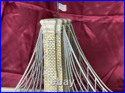 Dept 56 Christmas in the City, Brooklyn Bridge #56.59247 FREE SHIPPING