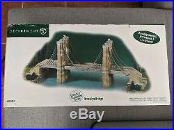 Dept 56, Christmas in the City, Brooklyn Bridge, #59247 in original packaging