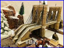 Dept 56, Christmas in the City, Brooklyn Bridge, #59247, the ultimate piece