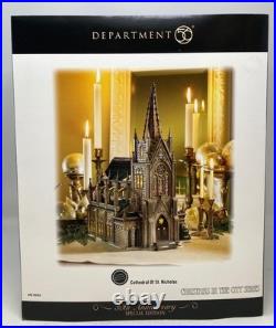 Dept 56 Christmas in the City CIC Cathedral of St. Nicholas #59248 Dept 56 Christmas in the City CIC Cathedral of St. Nicholas #59248