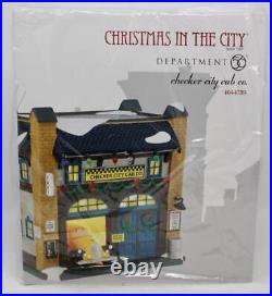 Dept 56 Christmas in the City CIC Checker City Cab Co. #4044789