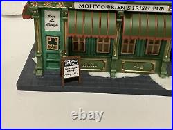 Dept 56 Christmas in the City CIC Molly O'Brien's Irish Pub #58952