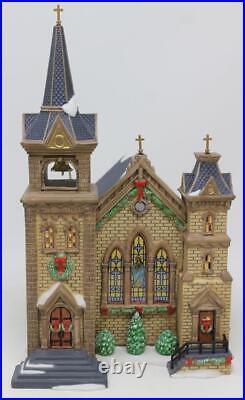 Dept. 56 Christmas in the City #799996 ST. MARY'S CHURCH Original Box  ~READ~