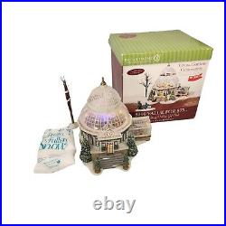 Dept 56 Christmas in the City CRYSTAL GARDENS CONSERVATORY Only with Box