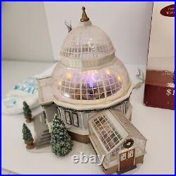Dept 56 Christmas in the City CRYSTAL GARDENS CONSERVATORY Only with Box