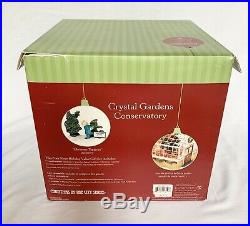 Dept 56 Christmas in the City CRYSTAL GARDENS CONSERVATORY Works