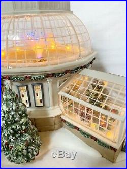 Dept 56 Christmas in the City CRYSTAL GARDENS CONSERVATORY Works