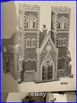 Dept 56 Christmas in the City Cathedral Church of St Mark 55492 LE #190 RARE