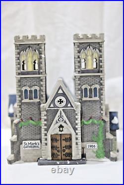 Dept 56 Christmas in the City Cathedral Church of St Mark 55492 RARE with error