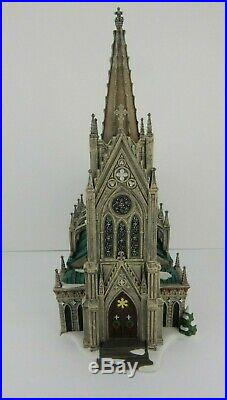 Dept 56 Christmas in the City Cathedral of St. Nicholas #59248SE Artist Signed