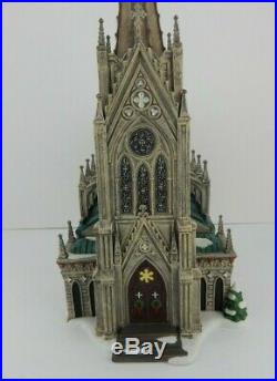 Dept 56 Christmas in the City Cathedral of St. Nicholas 59248SE Signed