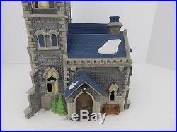 Dept 56 Christmas in the City Catherdral Church of St Mark #55492 Good Condition