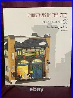 Dept 56 Christmas in the City, Checker Cab Company Co. #4044789