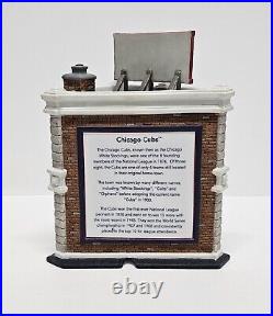Dept 56 Christmas in the City Chicago Cubs Tavern #56.59227 RARE HTF Retired