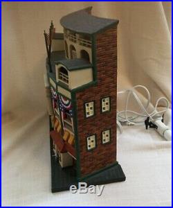 Dept 56 Christmas in the City Chicago Cubs WRIGLEY FIELD 58933 Signed By Artist